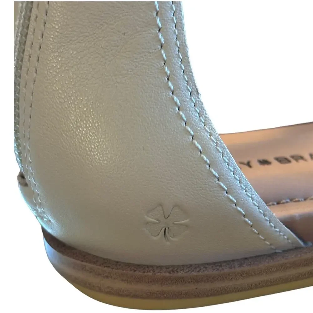 New Lucky Brand Nayda Sandals Women's Size 11 M Buff Tan Neutral Leather Zip
